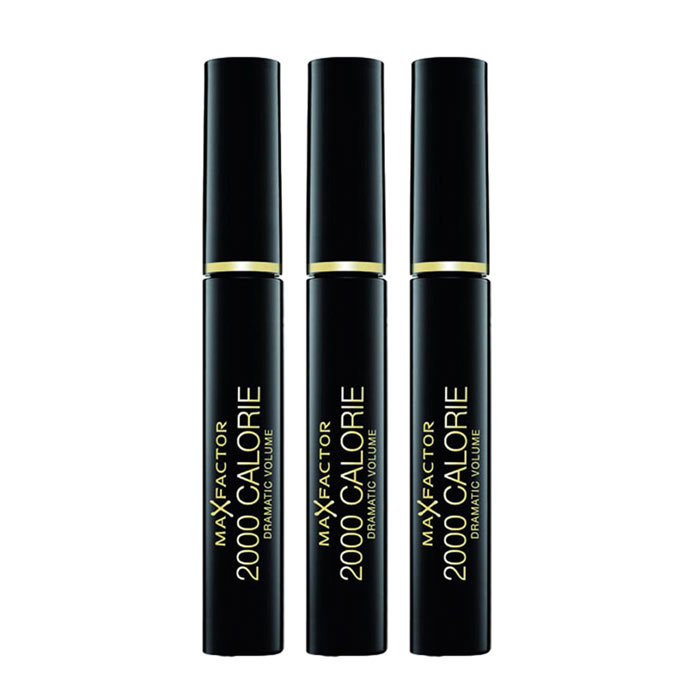 3-pack Max Factor 2000 Calorie Mascara Black 9ml