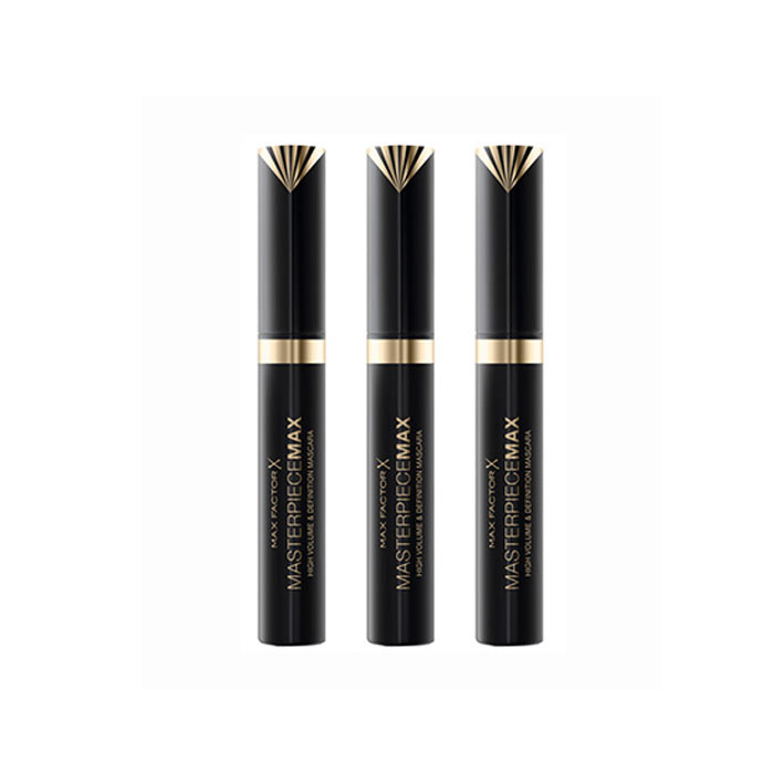 3-pack Max Factor Masterpiece Max Mascara Black 7,2ml