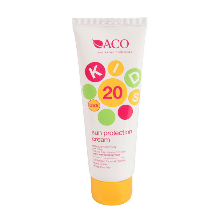 ACO Kids Sun Protection Cream Spf 20 125ml