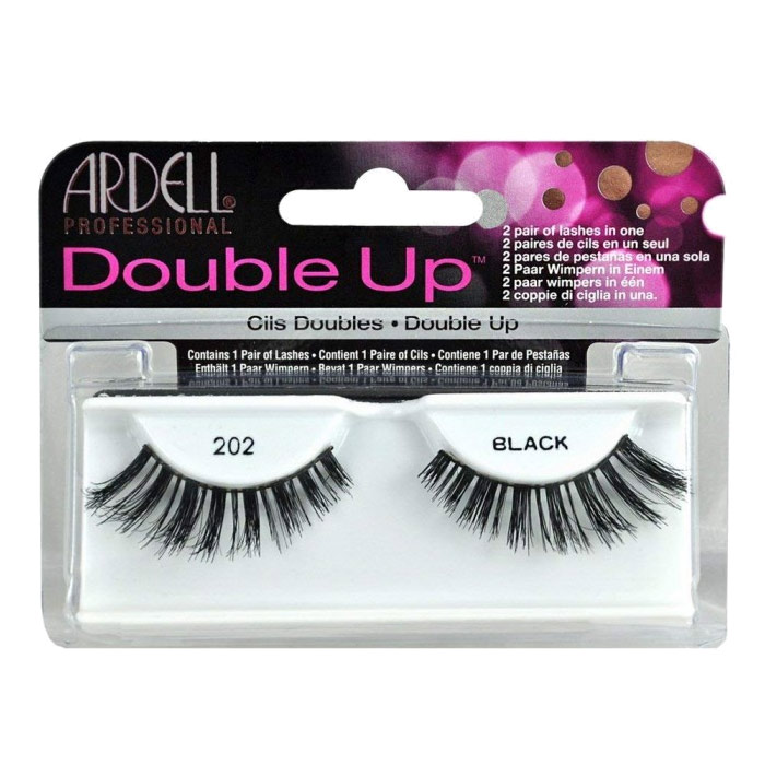 Ardell Double Up False Eyelashes Black 202