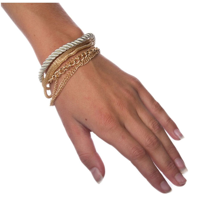 Armband Layered - Silver