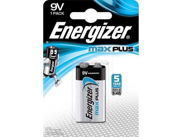 Batteri ENERGIZER Max Plus E 9V