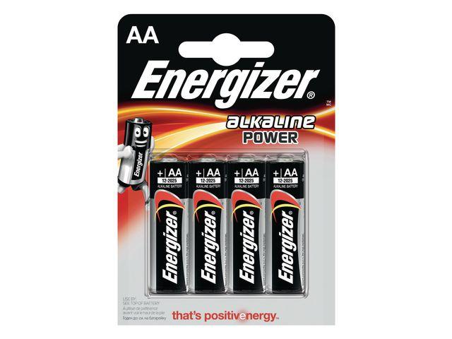Batteri ENERGIZER Power AA 4/FP