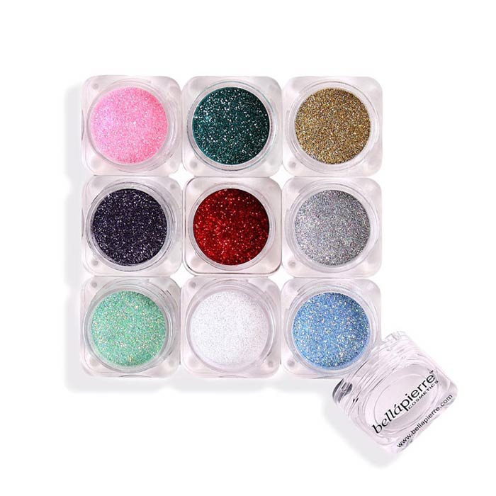 Bellapierre Glitter 9-Stack Shimmer - Glamour 15.75g