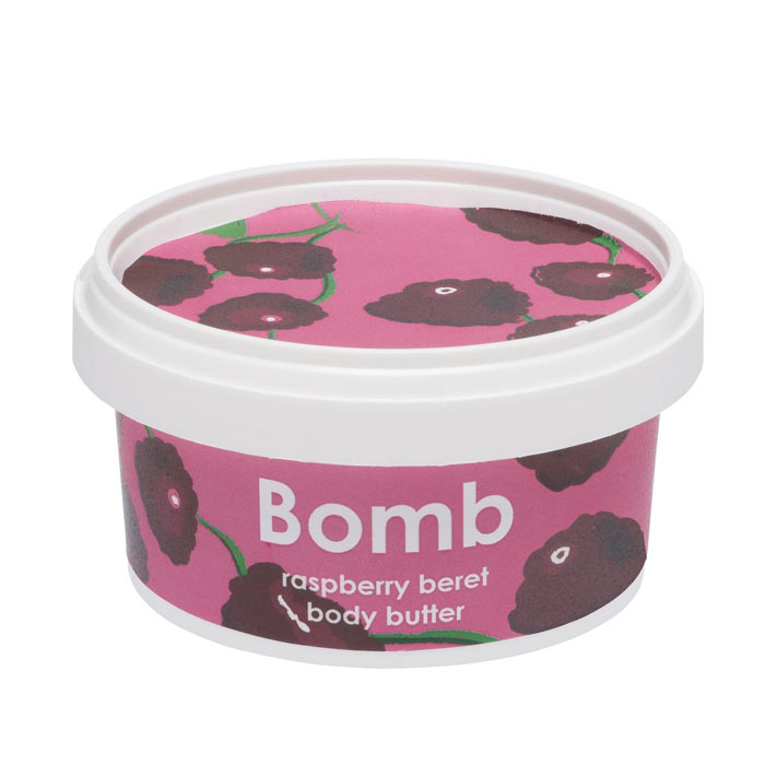 Bomb Cosmetics Body Butter Raspberry Beret 210ml