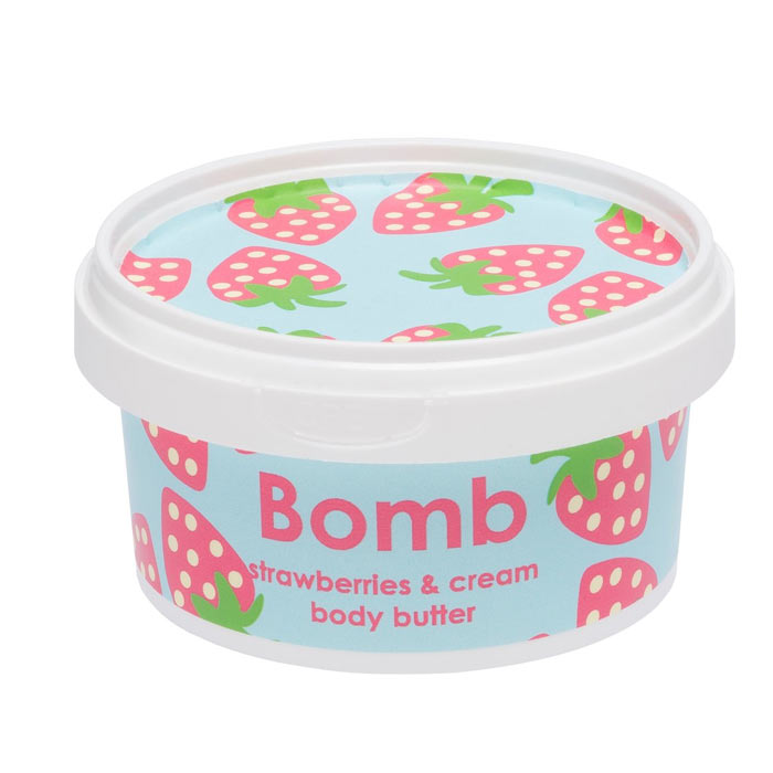 Bomb Cosmetics Body Butter Strawberries & Cream