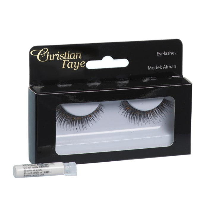 Christian Faye Eyelashes Almah With Glue