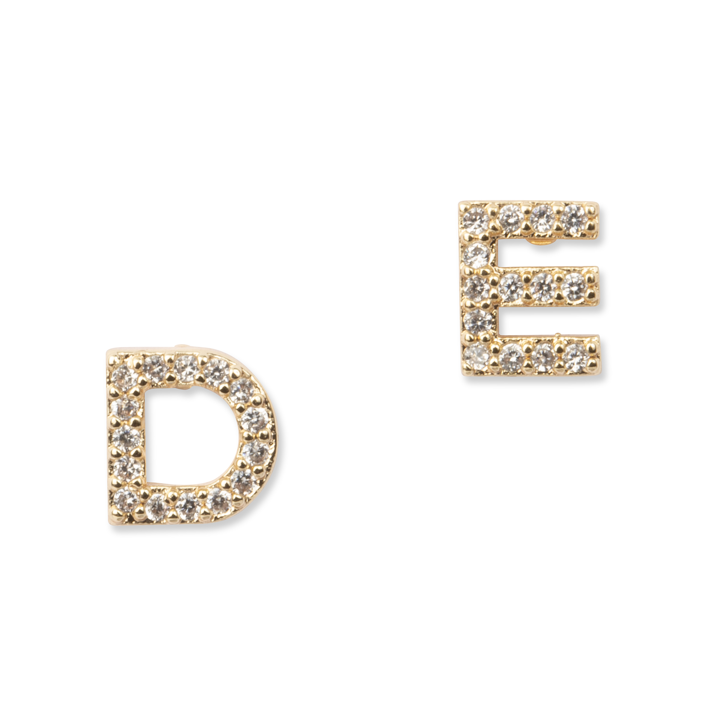 Damsmycke pfg Stockholm Blush-Letter Earring 2p 88048-02