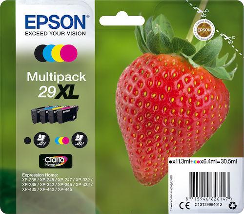 Epson 29XL Multipack - 4-pack - XL - svart
