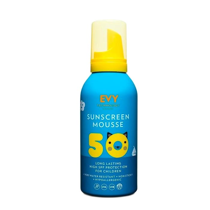EVY Sunscreen Mousse Kids SPF 50 - 150ml