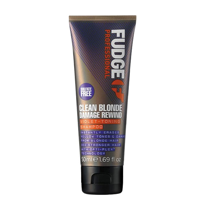 Fudge Clean Blonde Damage Rewind Violet Shampoo 50ml