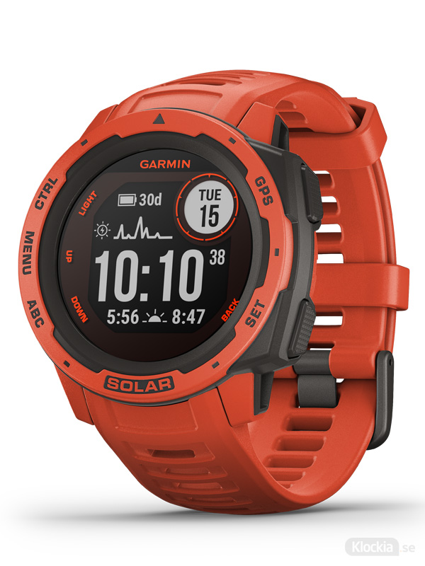 Garmin Instinct® Solar, Röd 010-02293-20