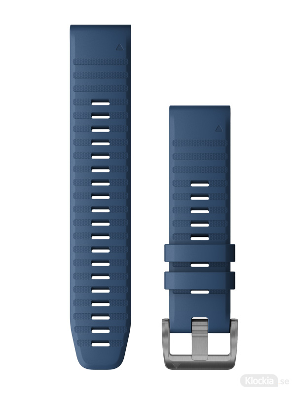 Garmin QuickFit 22mm - Klockarmband, Blå Silikon
