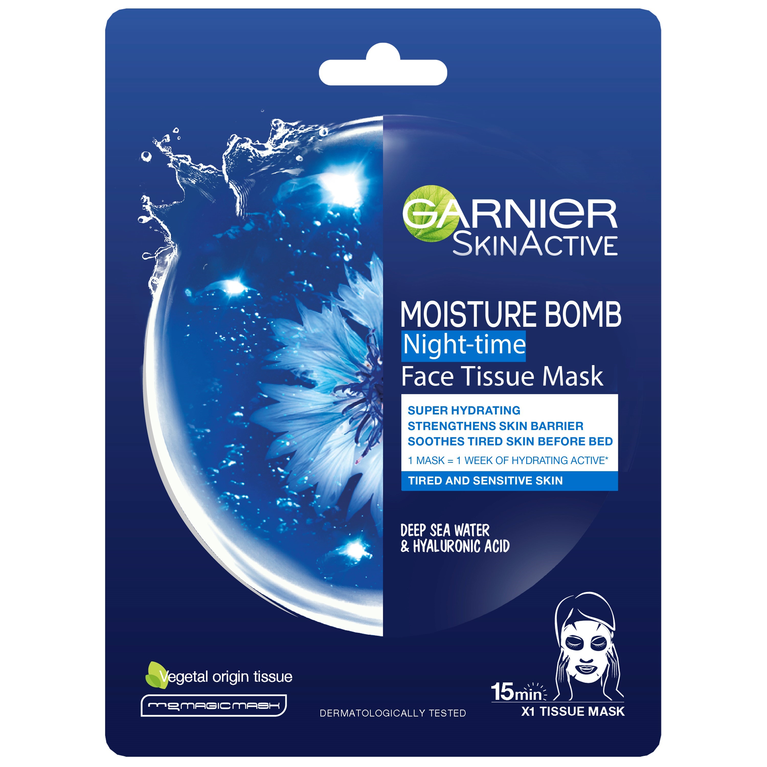 Garnier Skin Active Night tissue mask