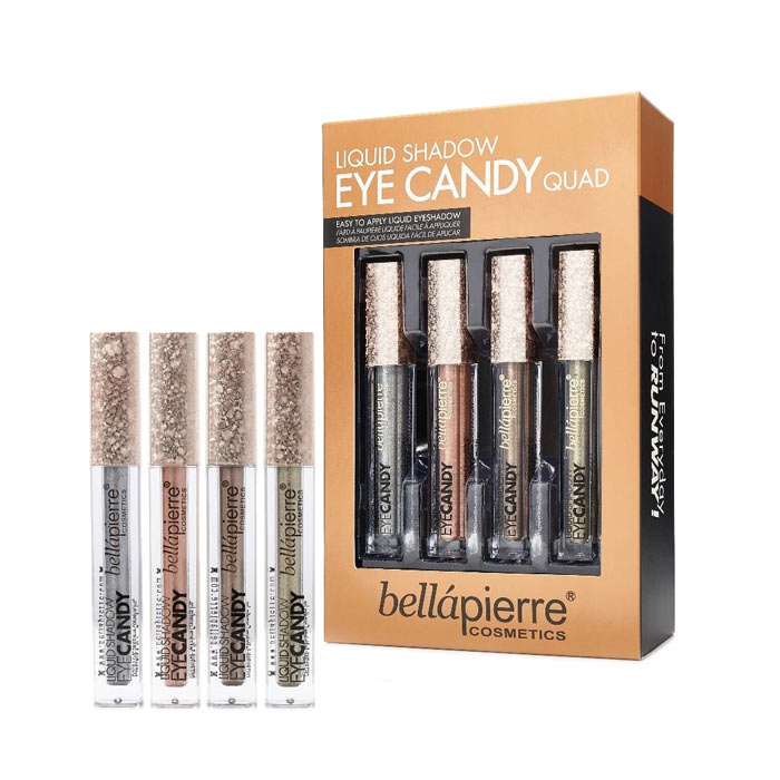 Giftset Bellapierre Liquid Shadow Eye Candy Quad