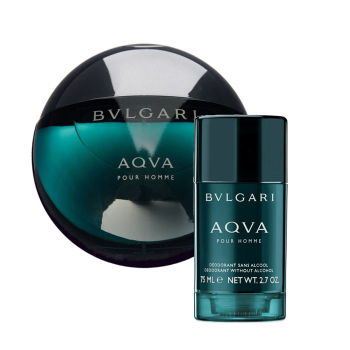 Giftset Bvlgari Aqva Pour Homme Edt 100ml + Deostick 75ml