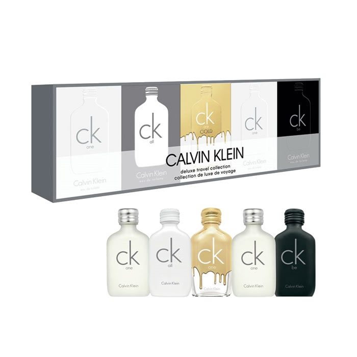 Giftset Calvin Klein Deluxe Travel Collection 5 x Edt 10ml