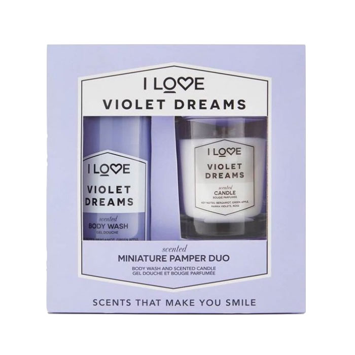 Giftset I Love...Miniature Pamper Duo Violet Dreams