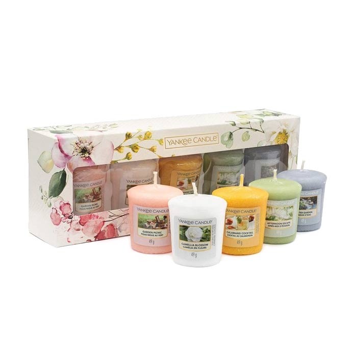 Giftset Yankee Candle Garden Hideaway 5 Votive