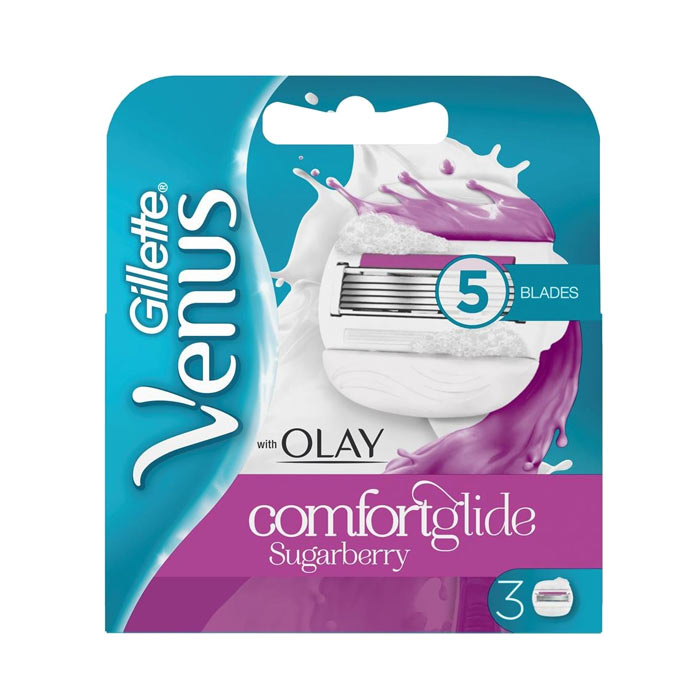 Gillette Venus Olay Comfortglide Sugarberry 3-pack