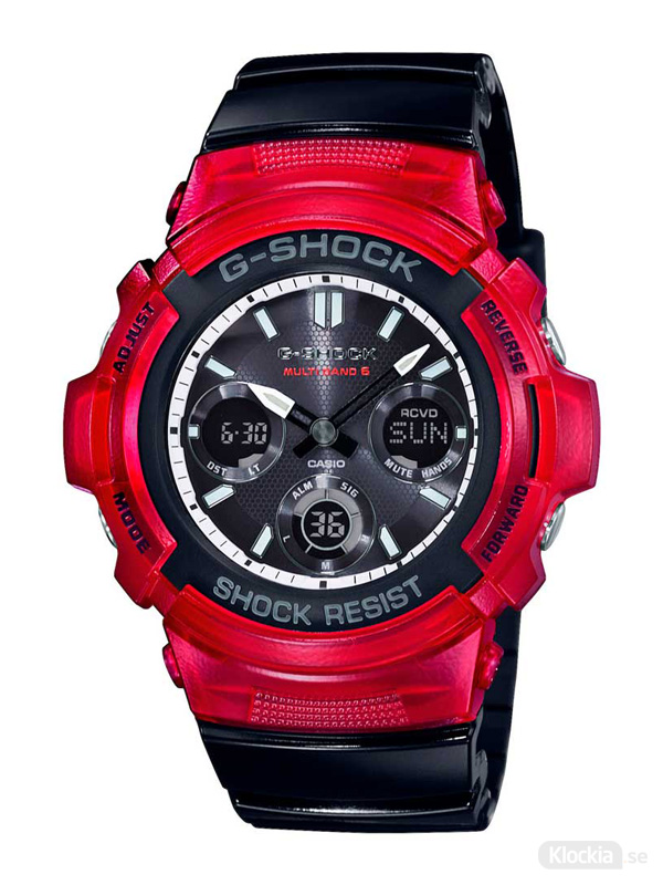 Herrklocka CASIO G-Shock Basic AWG-M100SRB-4AER