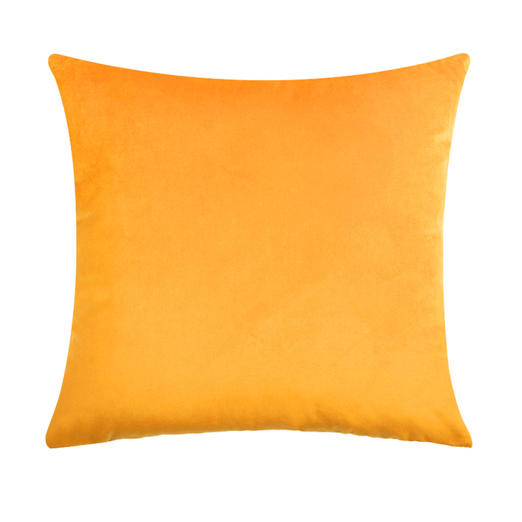 Kuddfodral - Sammet - Orange