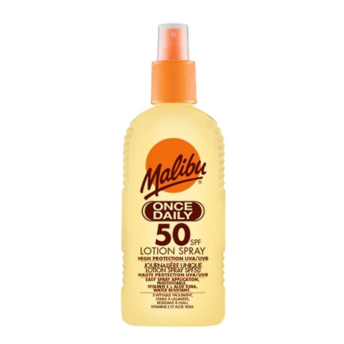 Malibu Once Daily Lotion Spray SPF50 200ml