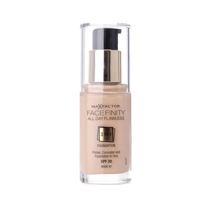 Max Factor Facefinity 3 In 1 Foundation 47 Nude