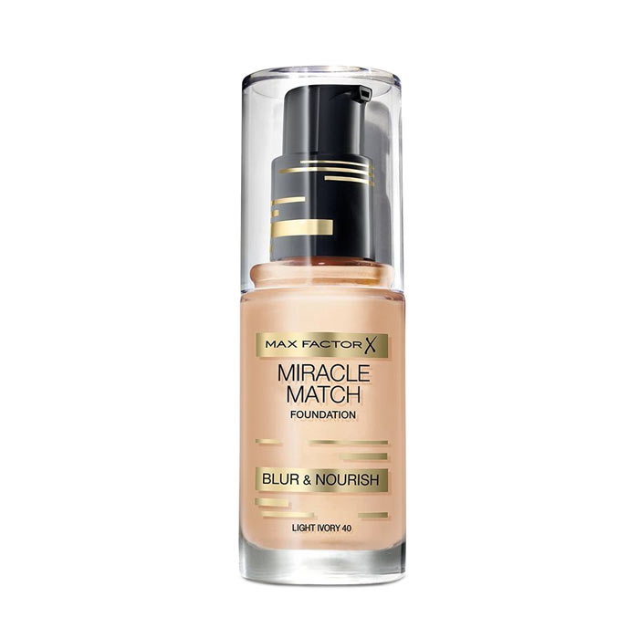 Max Factor Miracle Match Foundation Light Ivory 40