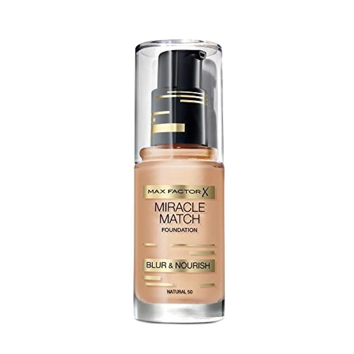 Max Factor Miracle Match Foundation Natural 50
