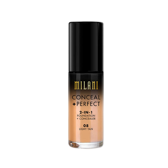 Milani Conceal+Perfect Liquid Foundation - 08 Light Tan