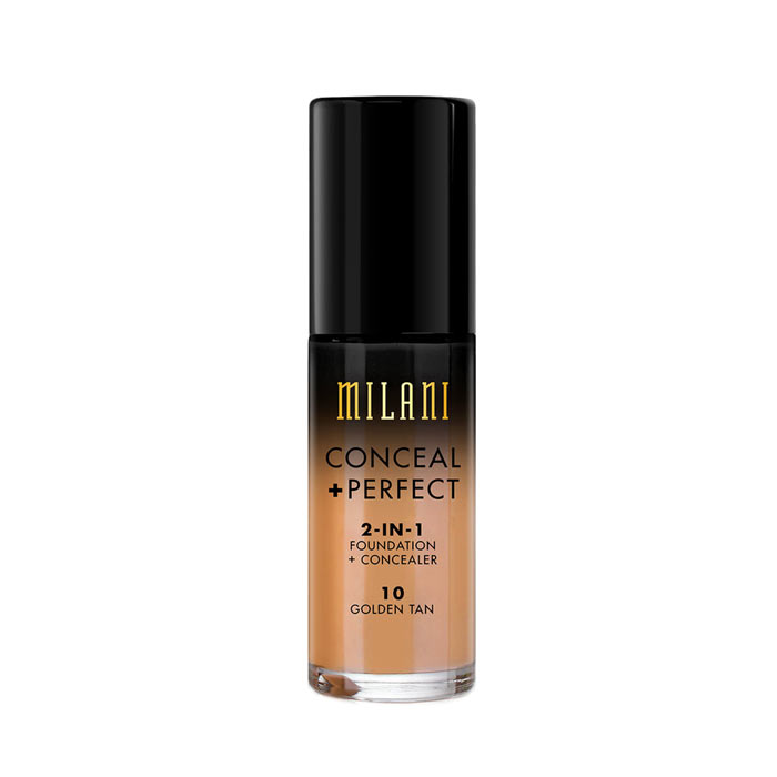 Milani Conceal+Perfect Liquid Foundation - 10 Golden Tan
