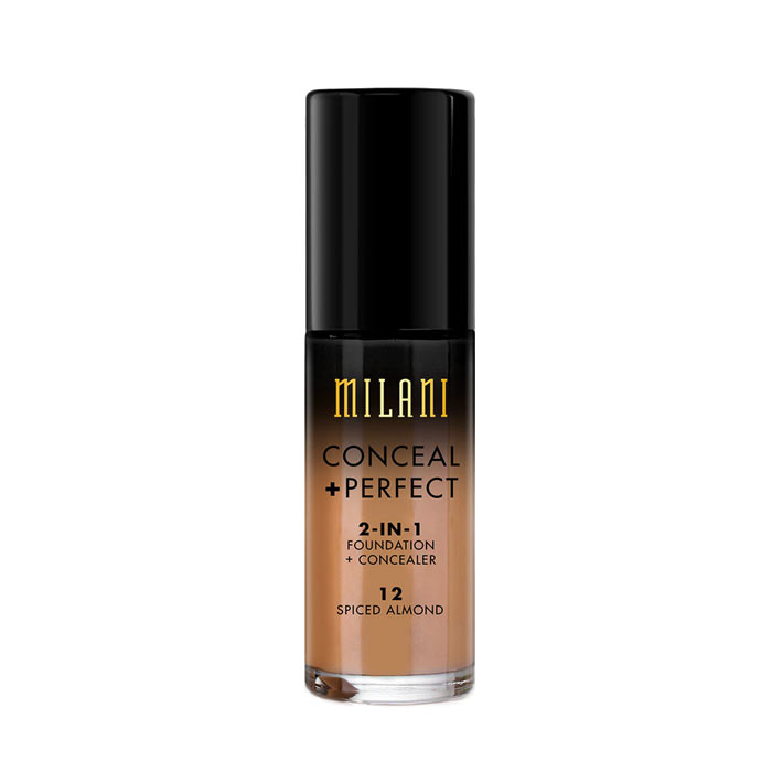 Milani Conceal+Perfect Liquid Foundation - 12 Spiced Almond