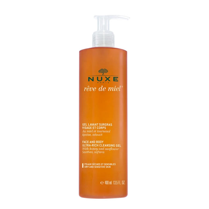 Nuxe Reve de Miel Face & Body Ultra-Rich Cleansing Gel 400ml