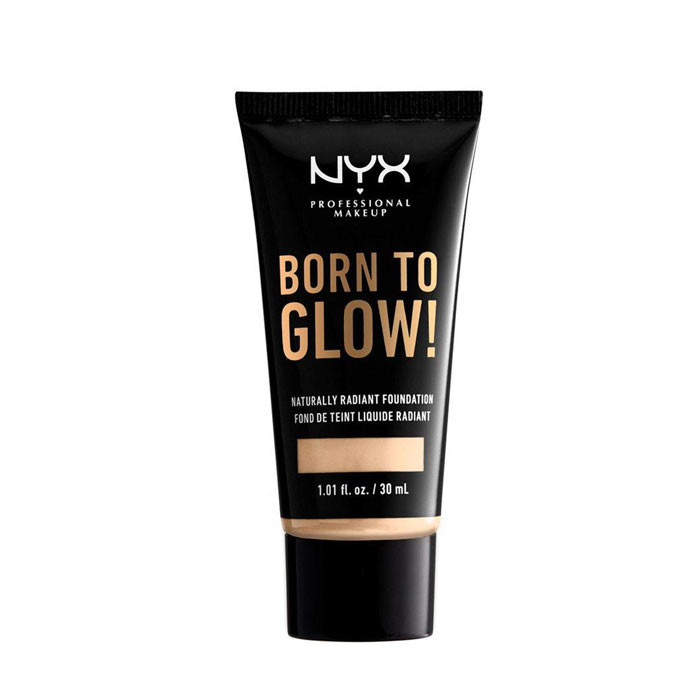 NYX Born To Glow Naturally Radiant Foundation 30ml - Pale