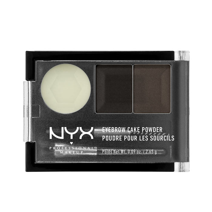 NYX PROF. MAKEUP Eyebrow Cake Powder - Black Gray