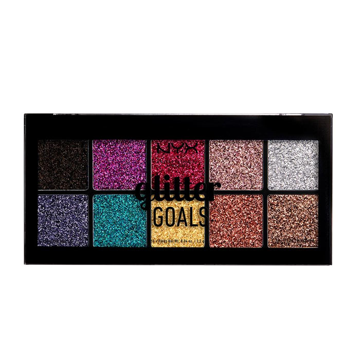 NYX PROF. MAKEUP Glitter Goals Cream Pro Palette