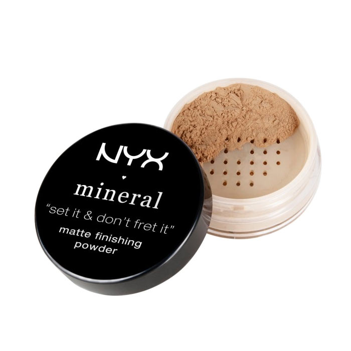 NYX PROF. MAKEUP Mineral Finishing Powder Medium Dark