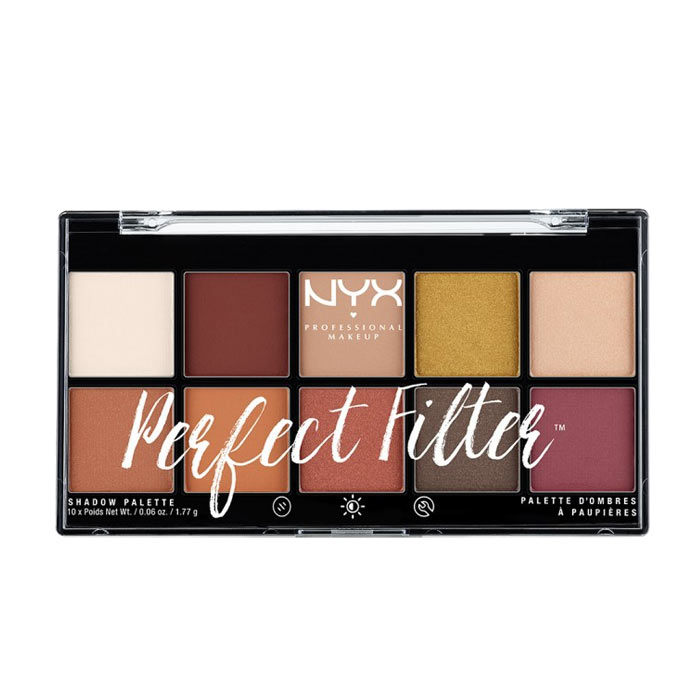 NYX PROF. MAKEUP Perfect Filter Shadow Palette Rustic Antiqu