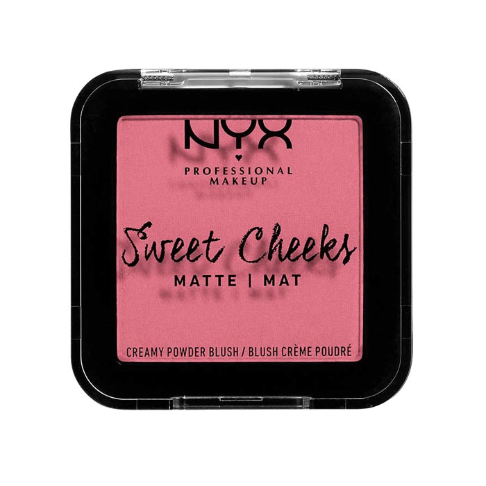NYX PROF. MAKEUP Sweet Cheeks Creamy Matte Powder Blush - Rose & Play