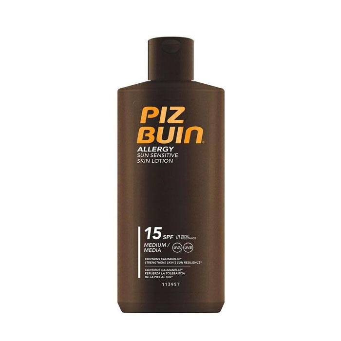 Piz Buin Allergy Sun Sensitive Skin Lotion SPF15 200ml