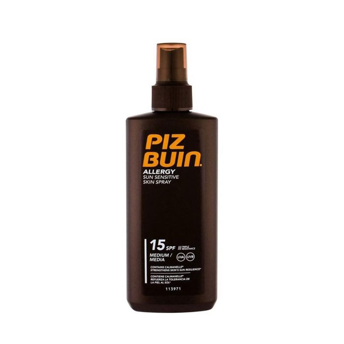 Piz Buin Allergy Sun Sensitive Skin Spray SPF15 200ml