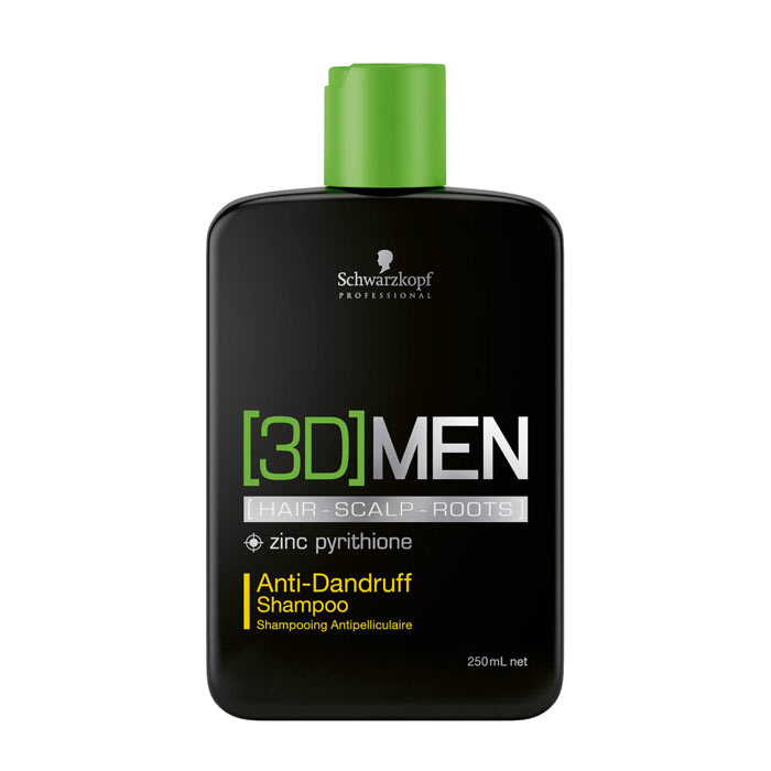 Schwarzkopf 3D Men Anti-Dandruff Shampoo 250ml