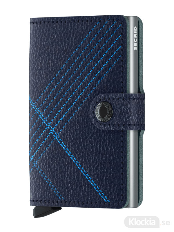 SECRID Miniwallet Stitch Linea Navy MSt-Linea-Navy