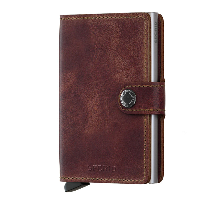 Secrid Miniwallet Vintage Brown MV-brown