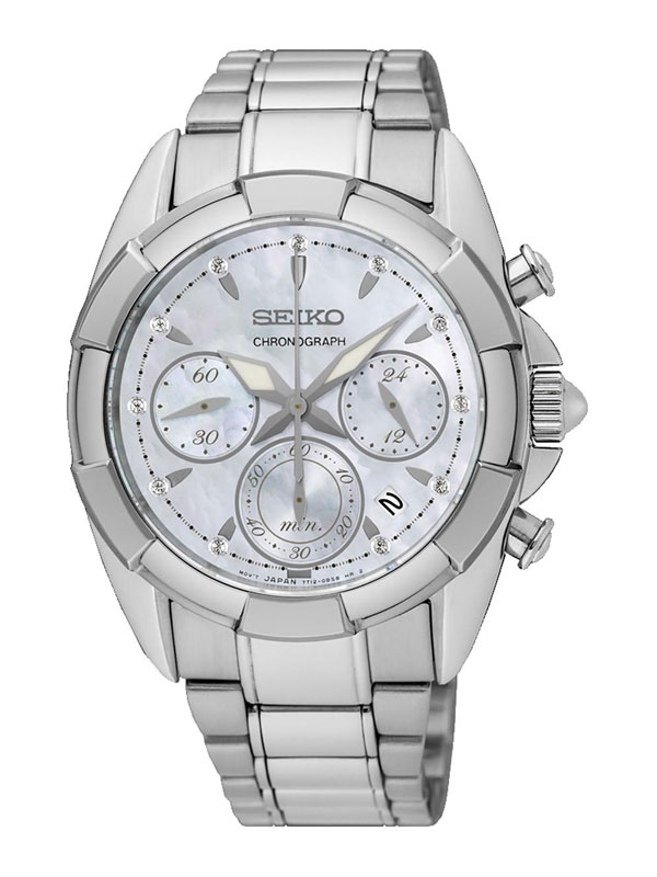 Seiko Ladies Chronograph 36mm SRW807P1