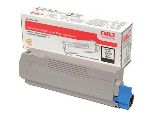 Toner OKI 46490608 Svart