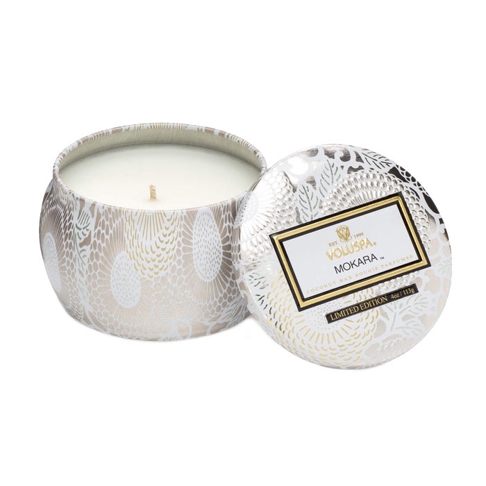 Voluspa Decorative Tin Candle Mokara 113g