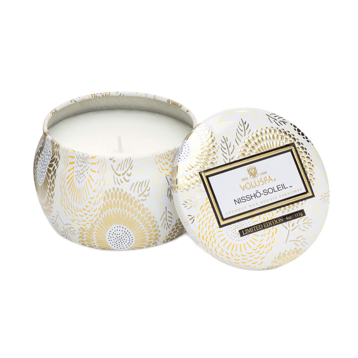 Voluspa Decorative Tin Candle Nissho Soleil 113g