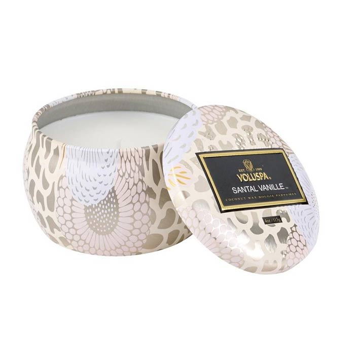 Voluspa Decorative Tin Candle Santal Vanille 113g